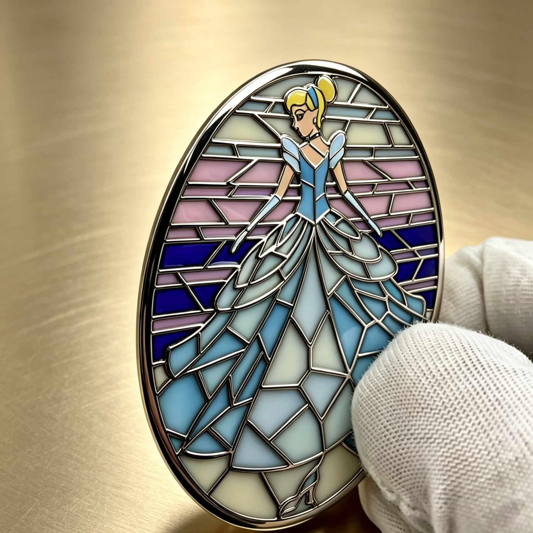 Custom Wizard Hard Enamel Lapel Pin Zinc Alloy Badge