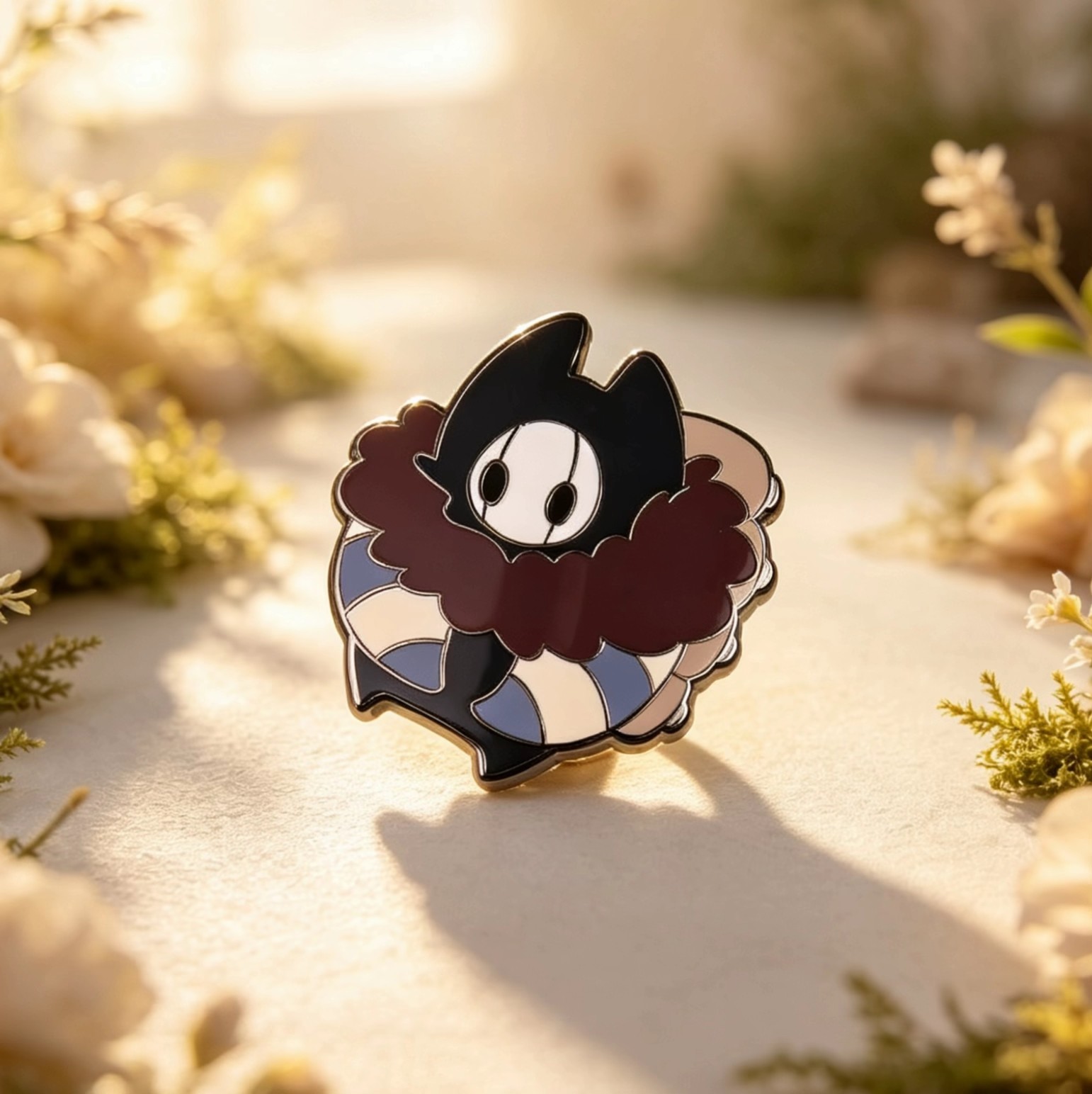  Cartoon Hollow Knight Hard Enamel Lapel Pin