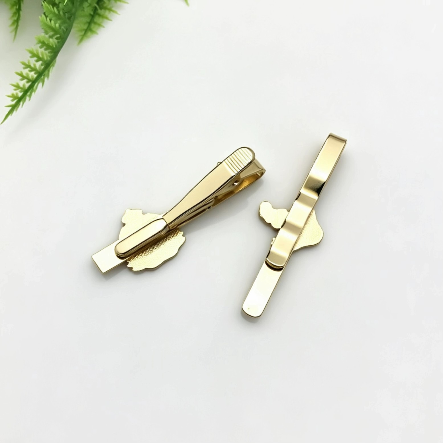 Wholesale Custom Logo Metal Tie Clips Engraved Law Enforcement Uniform Tie Bars