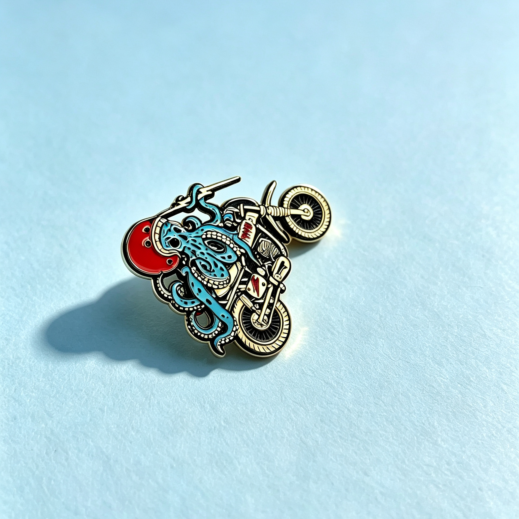 Chinese Style Couple Hard Enamel Lapel Pin Zinc Alloy Badge