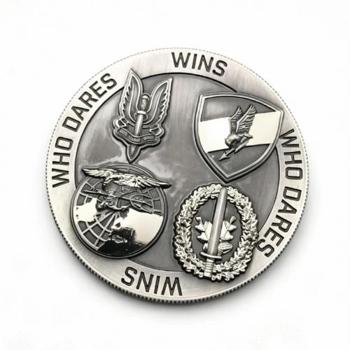 3D Die Cast Enamel Commemorative Challenge Coins