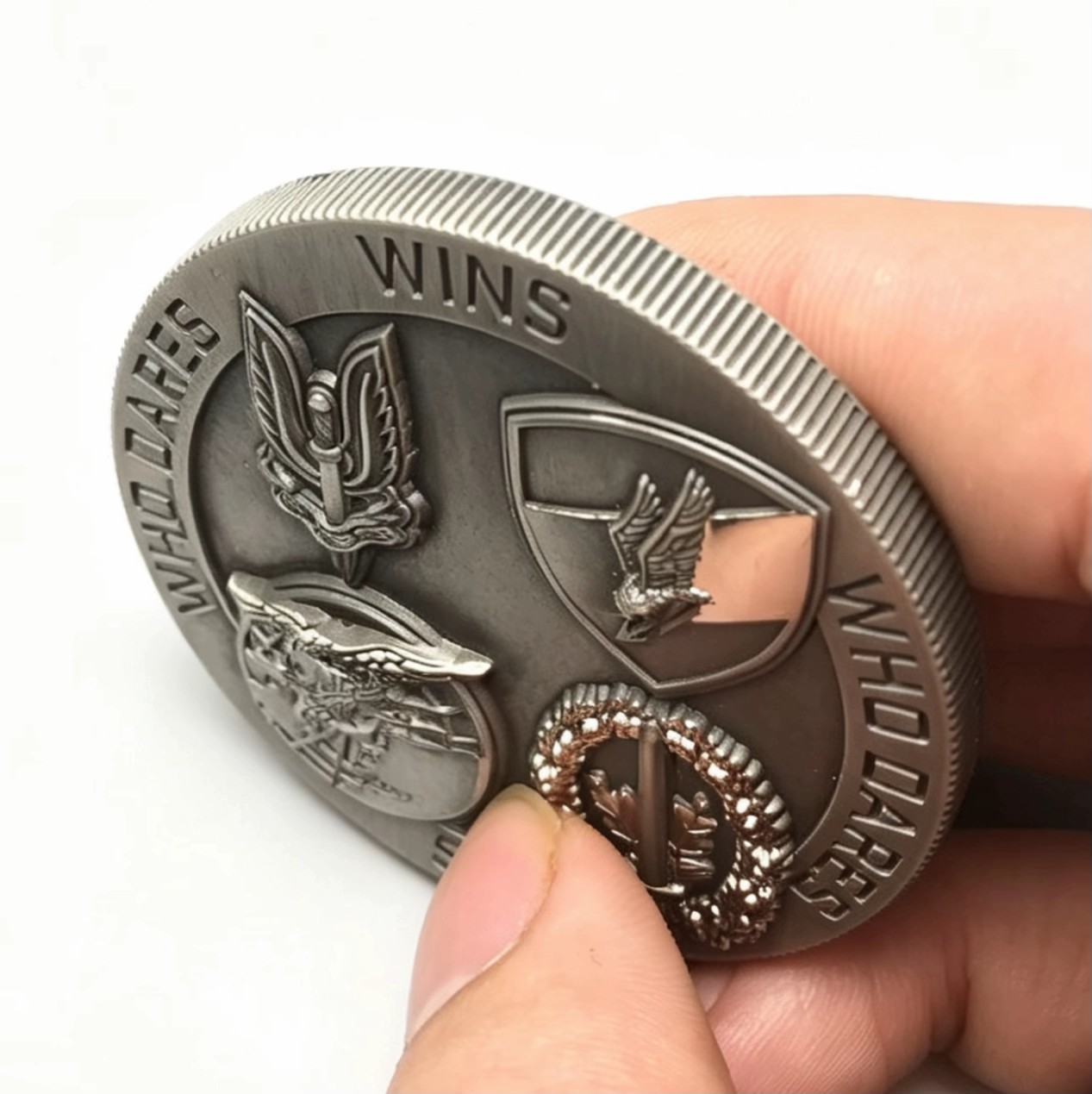3D Die Cast Enamel Commemorative Challenge Coins