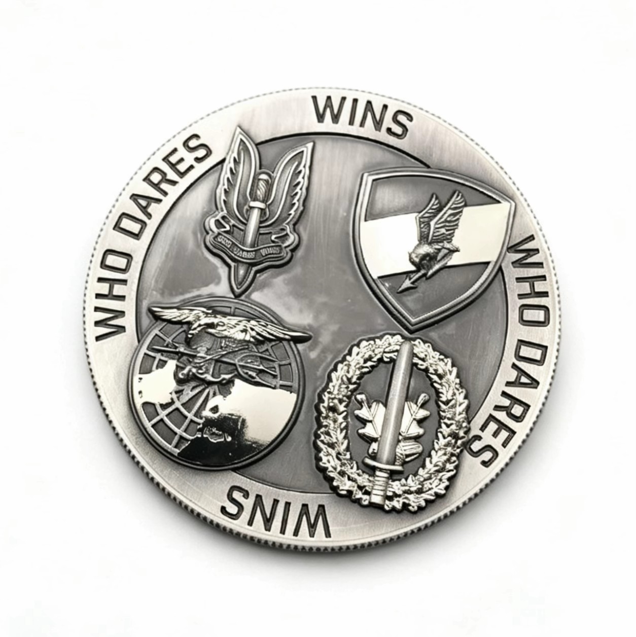 3D Die Cast Enamel Commemorative Challenge Coins