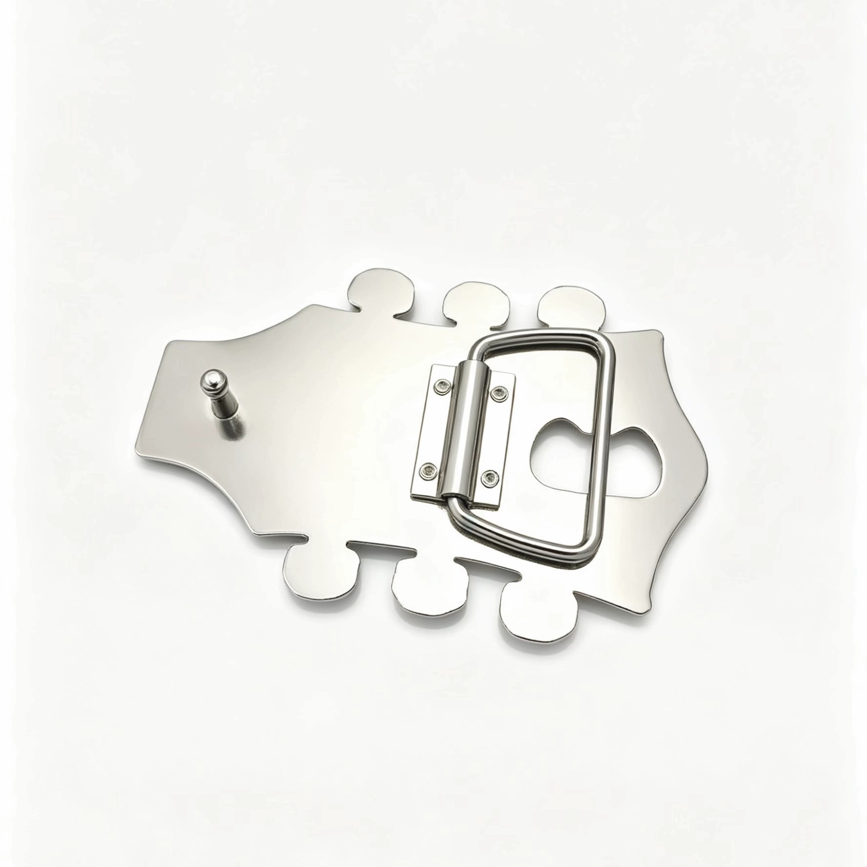 Wholesale Custom Logo Metal Belt Buckles 3D Enamel Law Enforcement Security Uniform Buckles